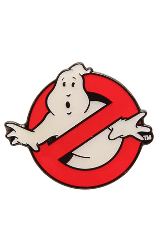 Ghostbusters Logo Glow In The Dark Enamel Pin