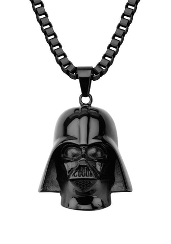 Darth Vader Stainless Steel 3D Pendant Necklace