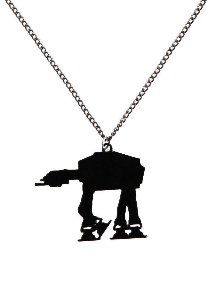 AT-AT Imperial Walker Silhouette Pendant Necklace
